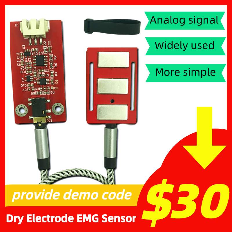Muscle Sensor Emg - Dry Electrode EMG Sensor Electrical Muscle
