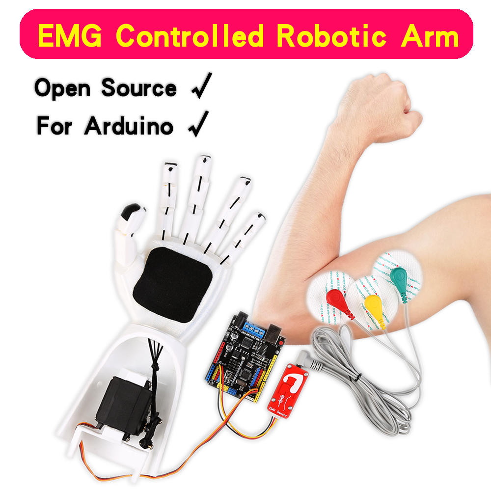 EMG Sensor Robotic Arm Electri - огляд і ціна Muscle Sensor Emg