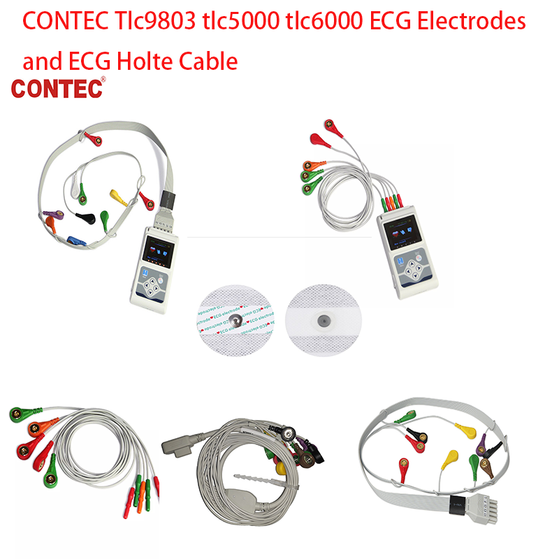 CONTEC Tlc9803 tlc5000 tlc6000 - огляд і ціна Ecg Patch Monitor