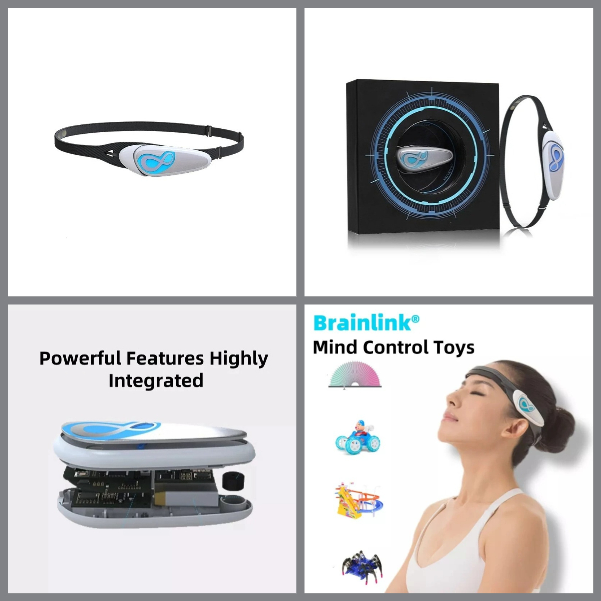 Dry Electrode EEG Brainwave He - огляд і ціна Meditation Headband Eeg