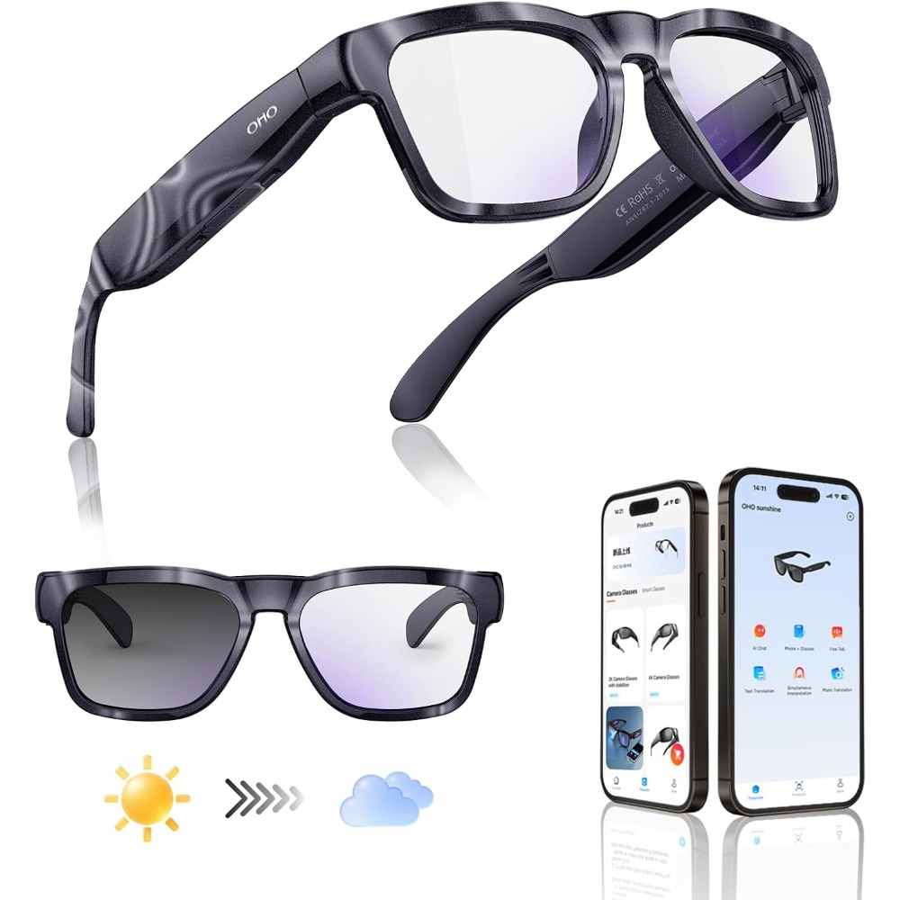 Smart AI Glasses with Bluetoot - огляд і ціна Smart Glasses Lens