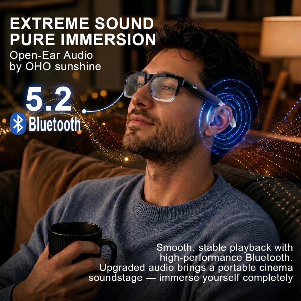 Smart AI Glasses with Bluetoot - огляд і ціна Smart Glasses Lens