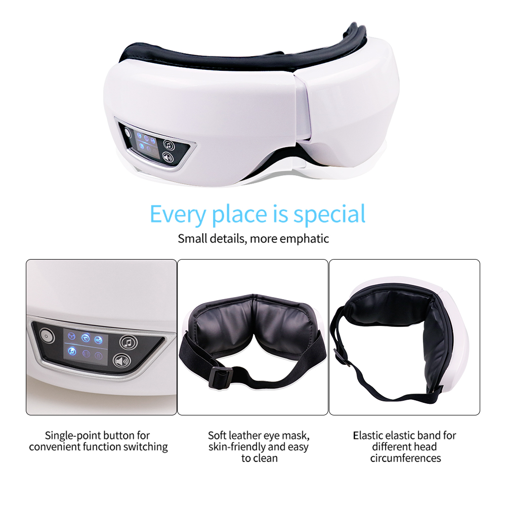 Electric Eye Massager Bluetoot - огляд і ціна Light Therapy Glasses