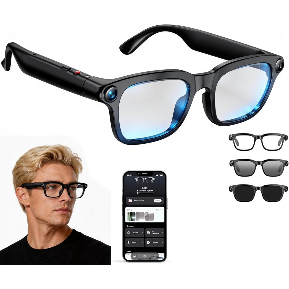 Smart Glasses: 4K Video, Dual  - огляд і ціна Smart Glasses Lens