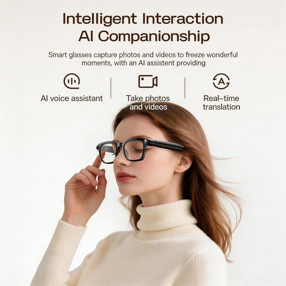 Smart Glasses: 4K Video, Dual  - огляд і ціна Smart Glasses Lens