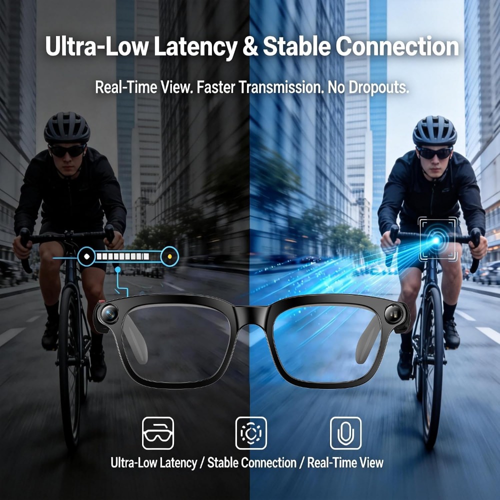 Smart Glasses: 4K Video, Dual  - огляд і ціна Smart Glasses Lens
