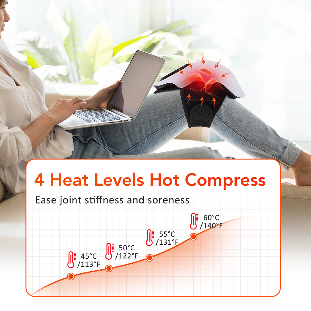 Infrared Knee Massager With 4- - огляд і ціна Smart Knee Wrap