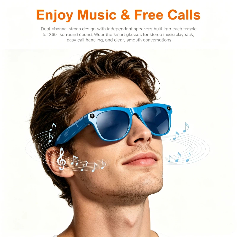 Lenovo 32G Memory 800W 4K Came - огляд і ціна Smart Glasses Lens