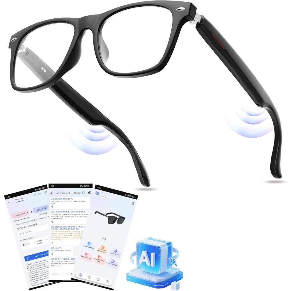 Smart Glasses with Real-Time T - огляд і ціна Smart Glasses Lens