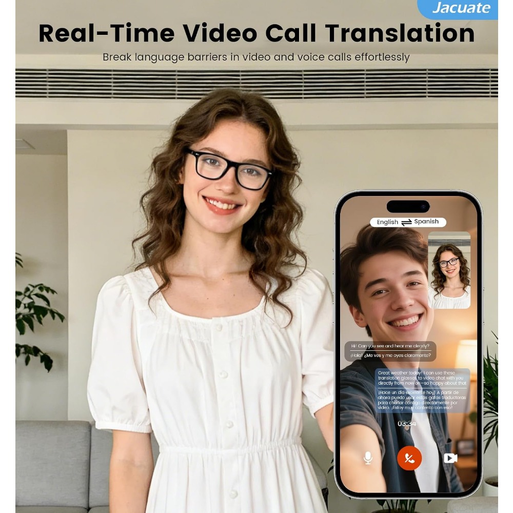 Smart Glasses with Real-Time T - огляд і ціна Smart Glasses Lens