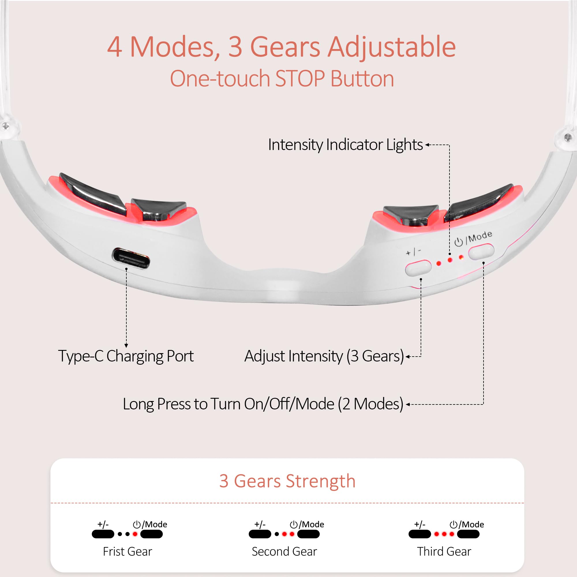 Under Eye Red Light Therapy De - огляд і ціна Light Therapy Glasses