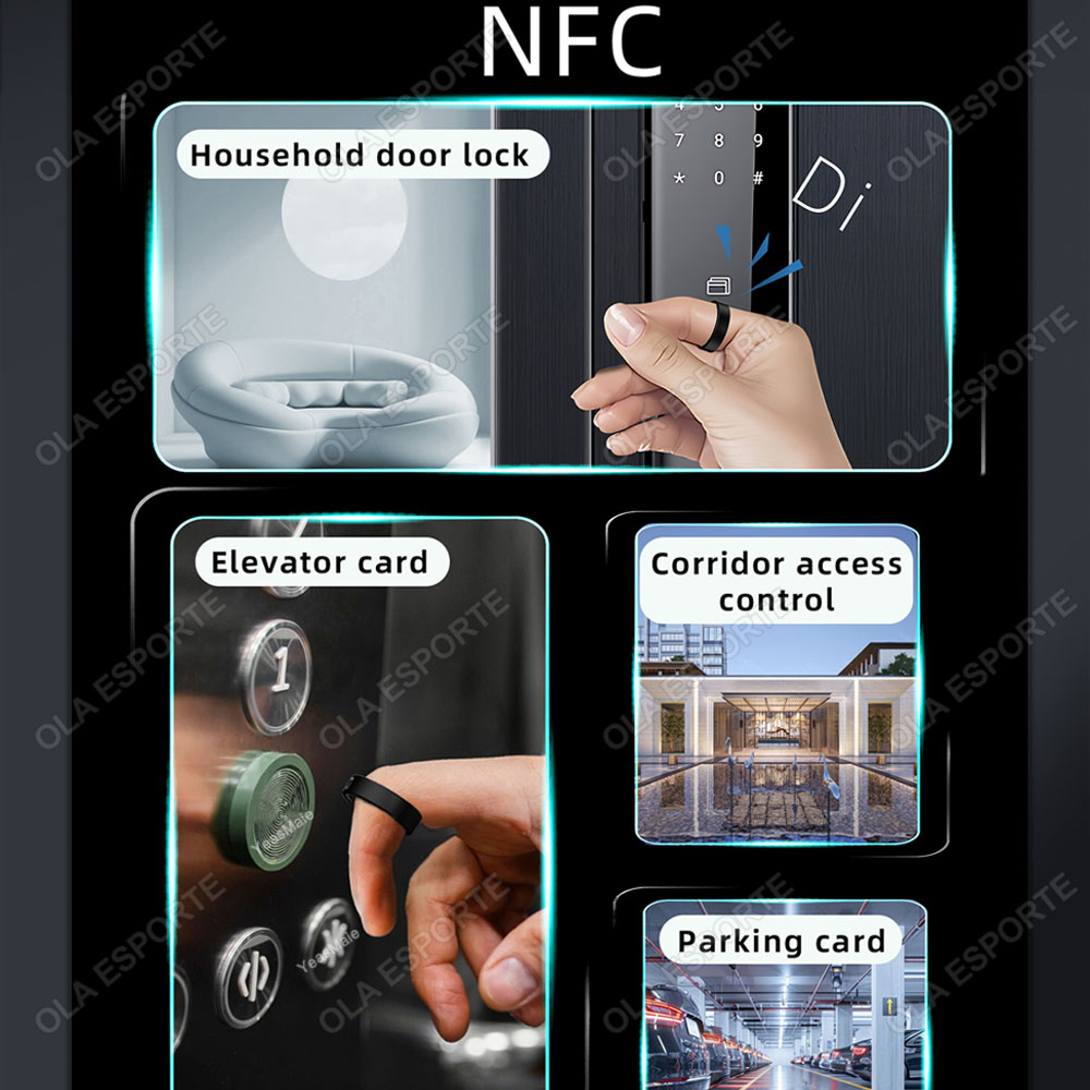 New Smart Ring Men Women 2025  - огляд і ціна Smart Ring Nfc Pay