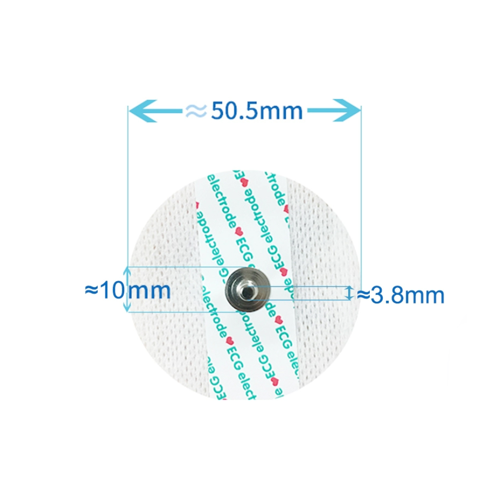 50pcs/1Bag ECG EKG Electrode P - огляд і ціна Ecg Patch Monitor