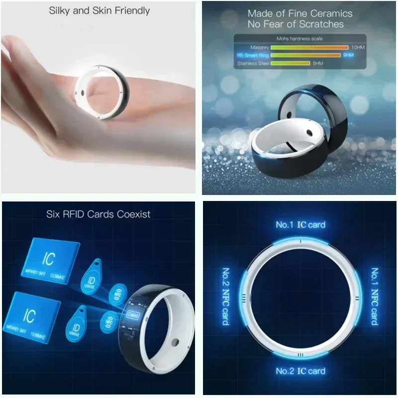 Smart Ring 6 RFID Cards Disk S - огляд і ціна Smart Ring Nfc Pay