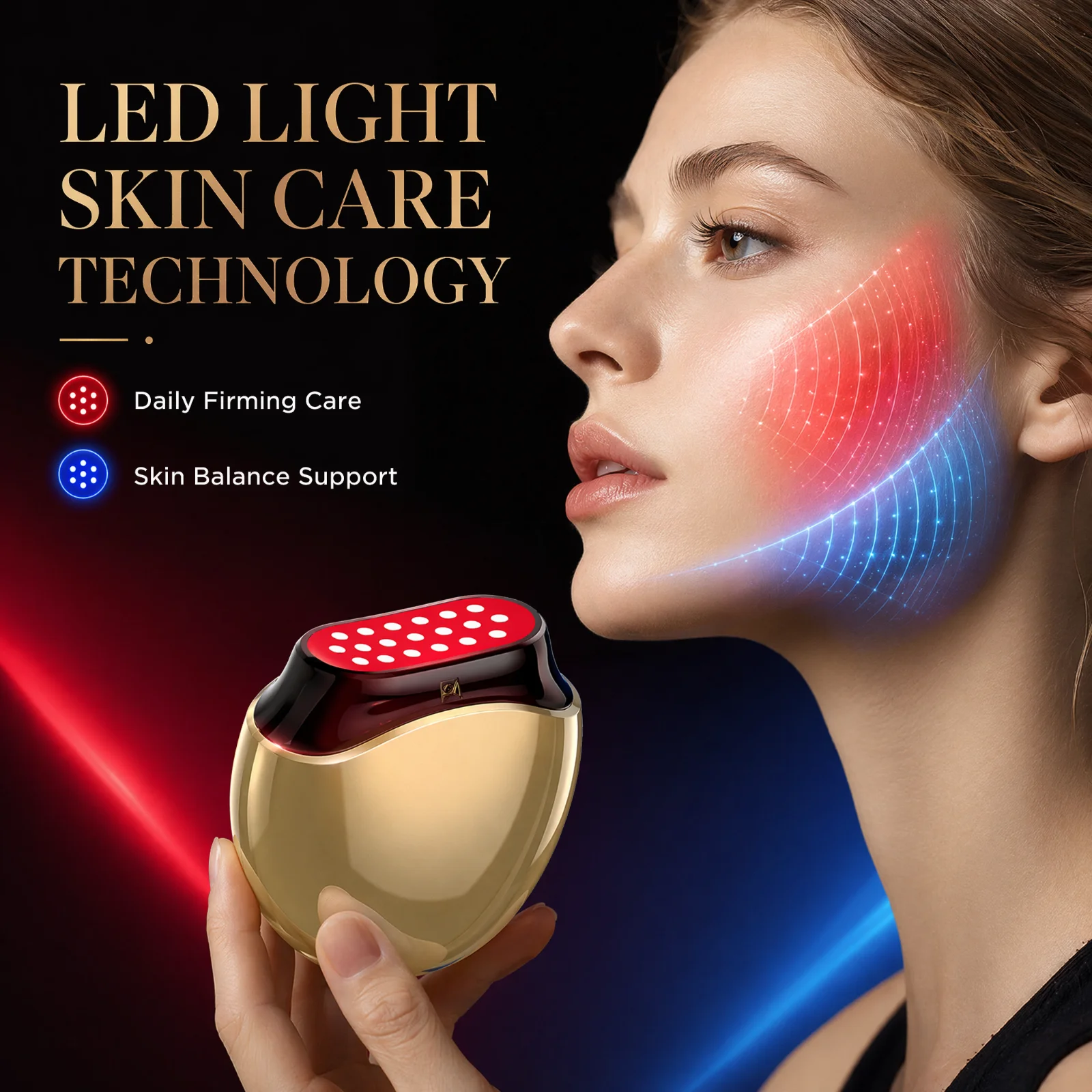 Collagen Beauty Device Facial  - огляд і ціна Galvanic Skin Sensor