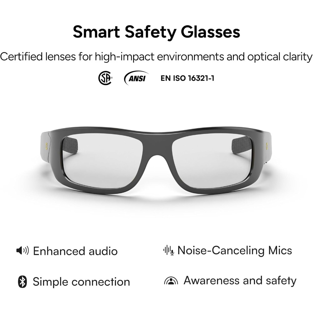Smart Safety Glasses with Ligh - огляд і ціна Smart Glasses Lens