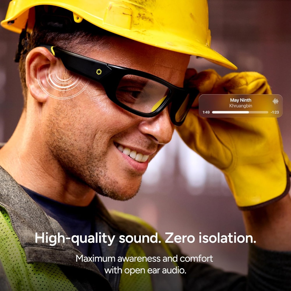 Smart Safety Glasses with Ligh - огляд і ціна Smart Glasses Lens