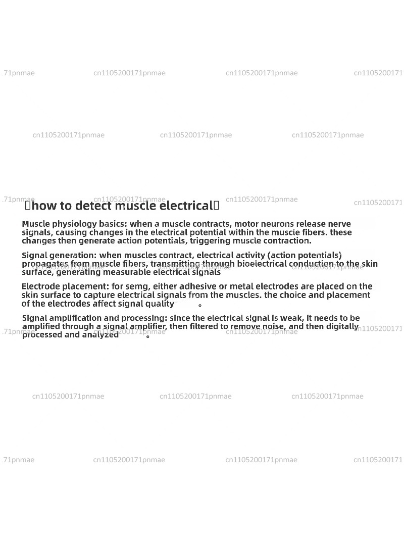 Dry Electrode SEMG Sensor EMG  - огляд і ціна Muscle Sensor Emg