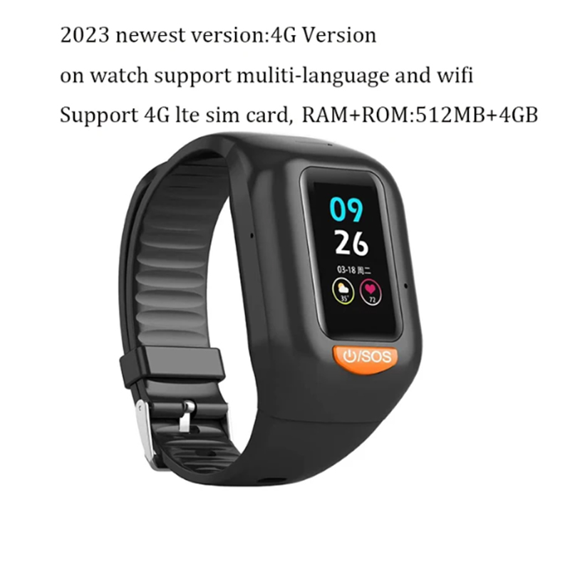 Newest Elderly 4G Smart Watch  - огляд і ціна Fall Detection Watch