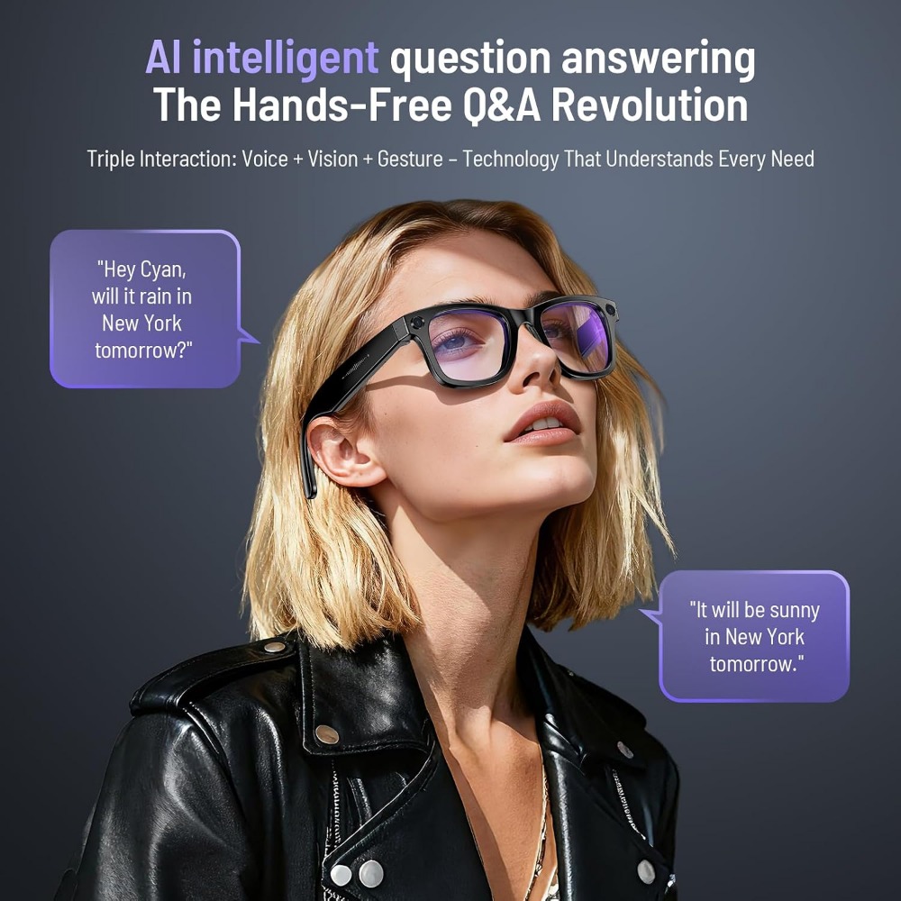 Smart Glasses with 800w Camera - огляд і ціна Smart Glasses Lens