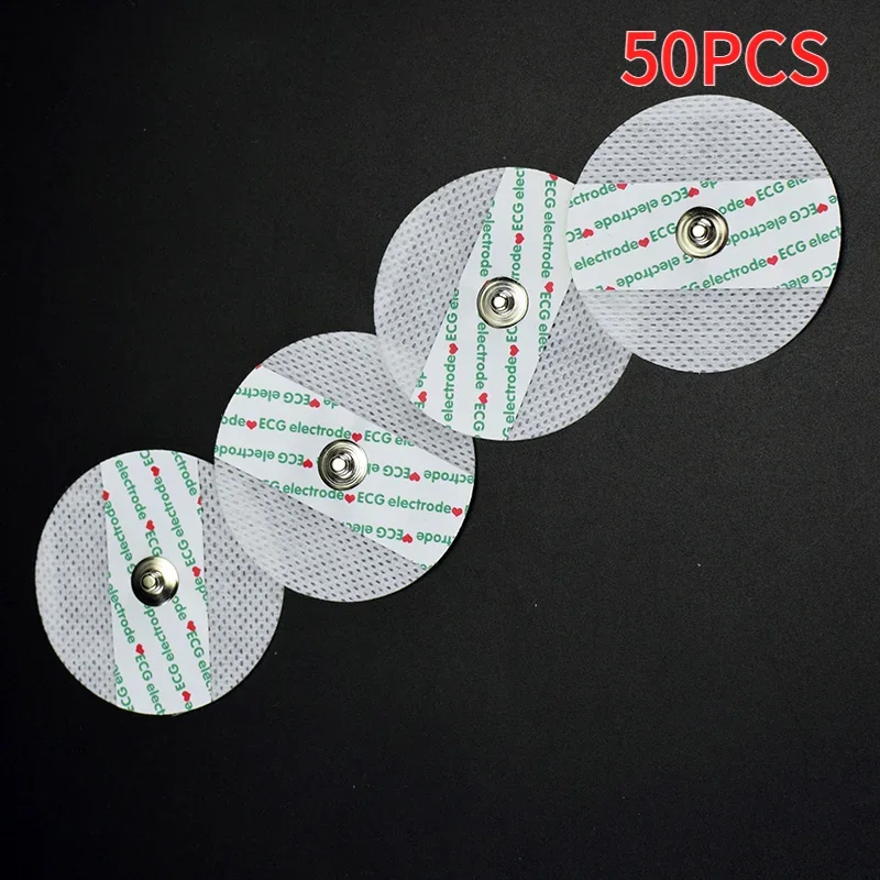 50pcs Non-woven ECG Electrode  - огляд і ціна Ecg Patch Monitor