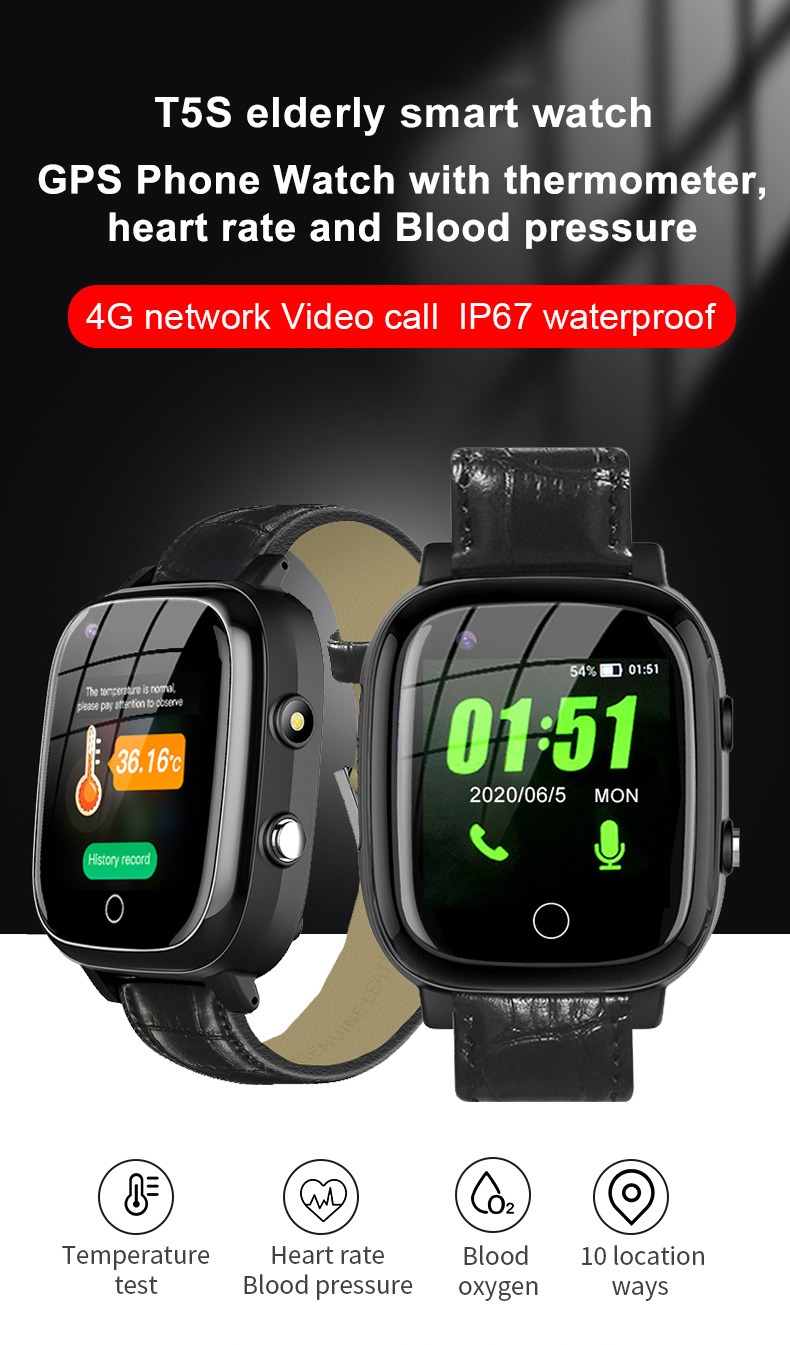 Elderly Smart Watch For Old Pe - огляд і ціна Fall Detection Watch