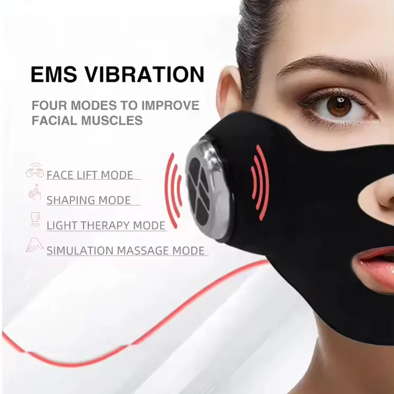 V Face Lifting EMS Facial Mask - огляд і ціна Galvanic Skin Sensor