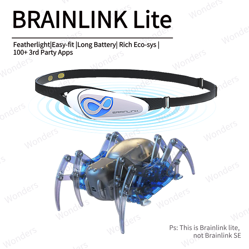 Brainlink Lite Remote Control  - огляд і ціна Meditation Headband Eeg