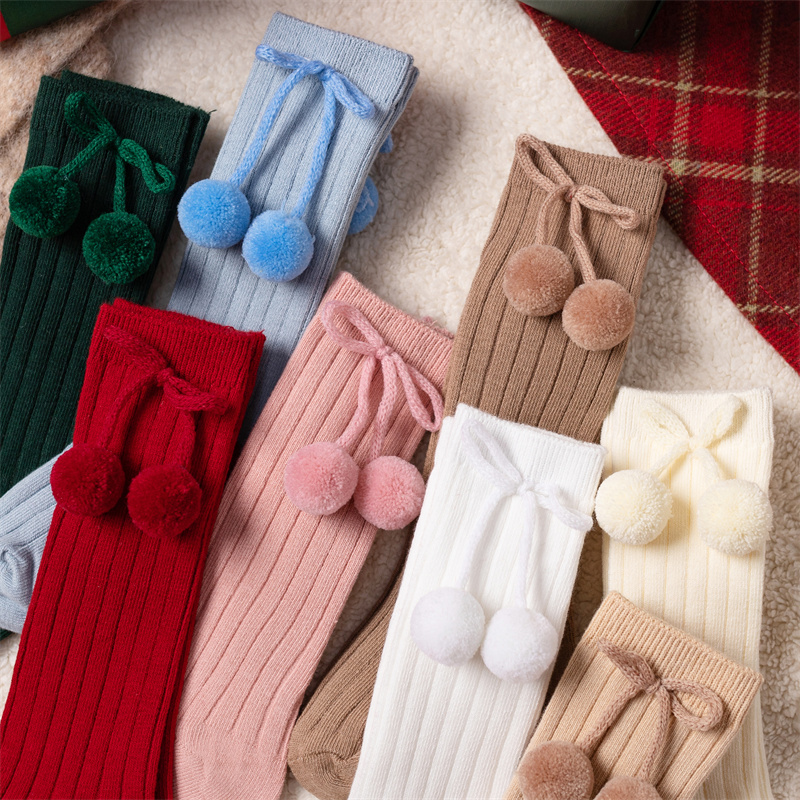 3Pairs/Lot Baby Ball Knee High - огляд і ціна Baby Sock Oximeter