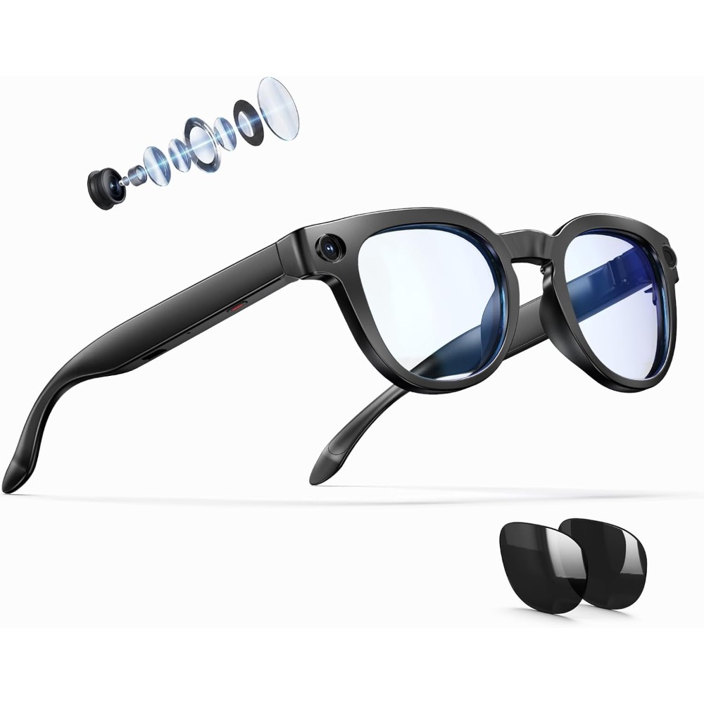 Smart Glasses with 8MP Camera, - огляд і ціна Smart Glasses Lens