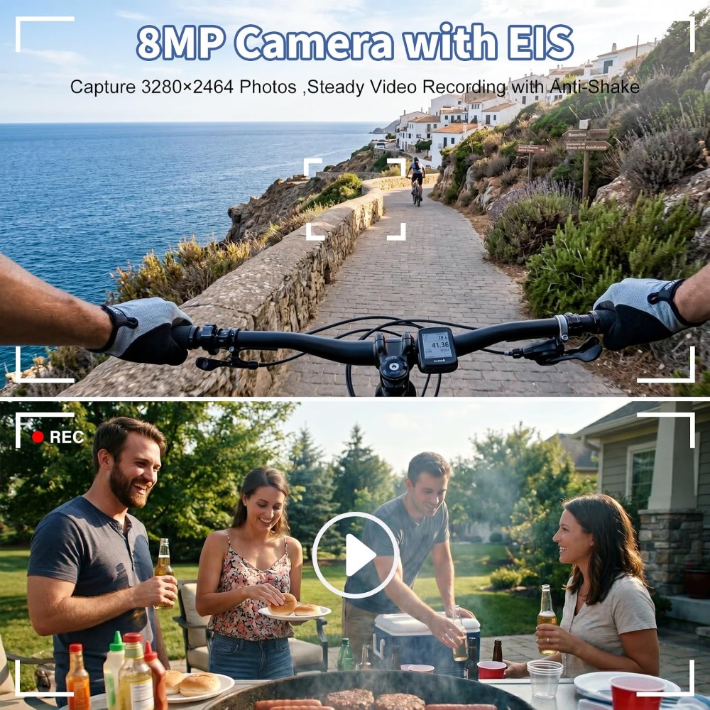 Smart Glasses with 8MP Camera, - огляд і ціна Smart Glasses Lens