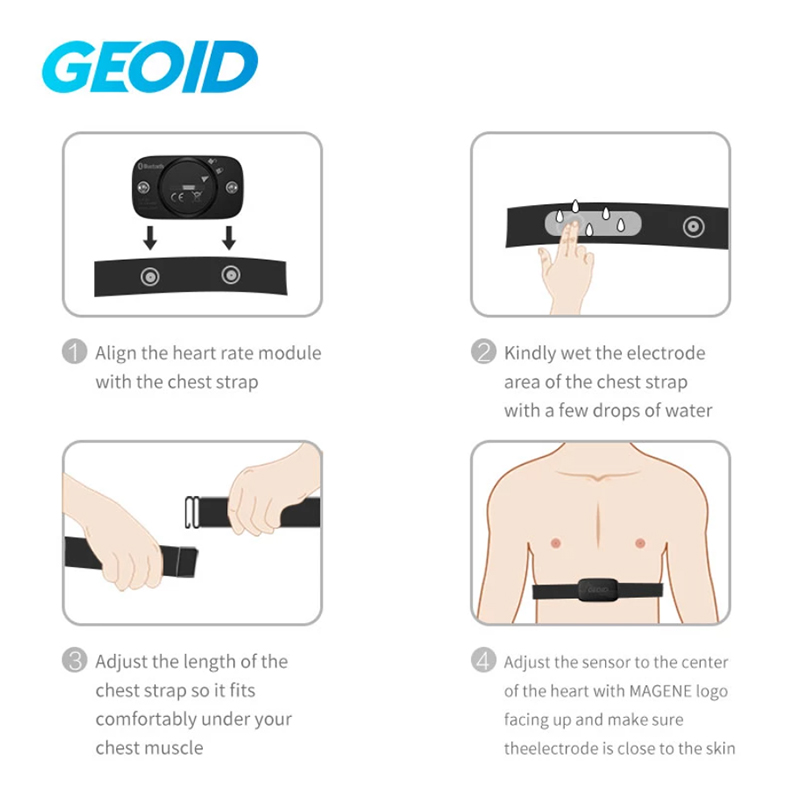 GEOID HS500 Heart Rate Monitor - огляд і ціна Breath Rate Monitor