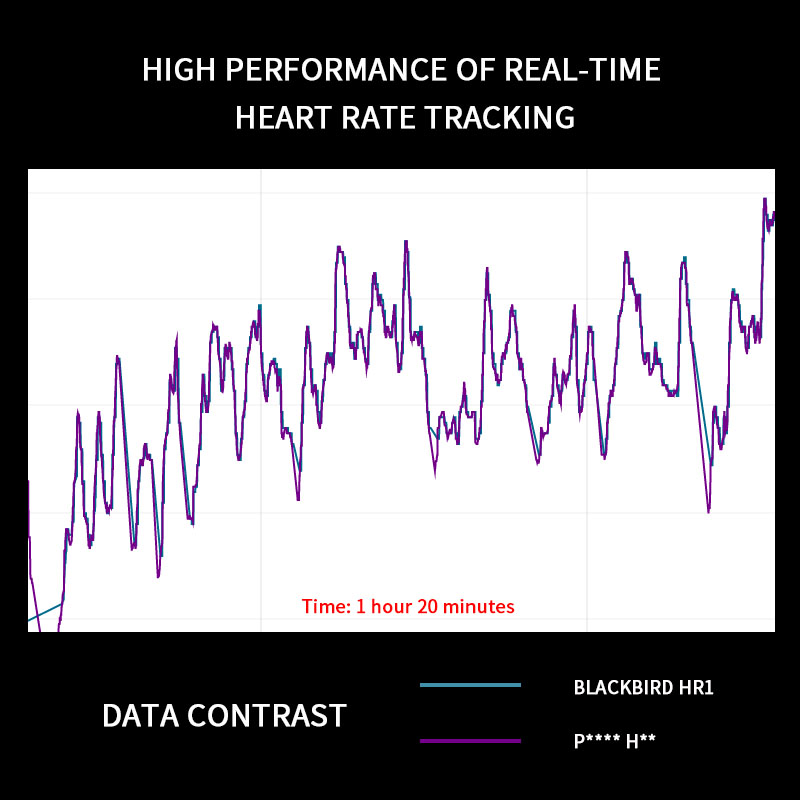 BlackBird HR1 Heart Rate Senso - огляд і ціна Breath Rate Monitor