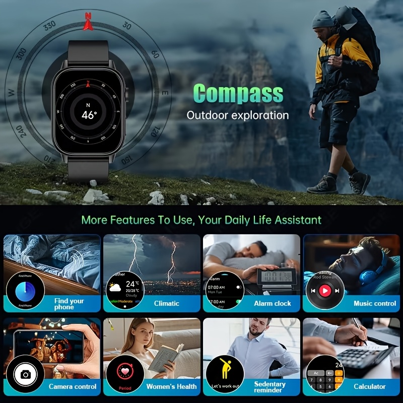2025 GPS Positioning Smart Wat - огляд і ціна Fall Detection Watch