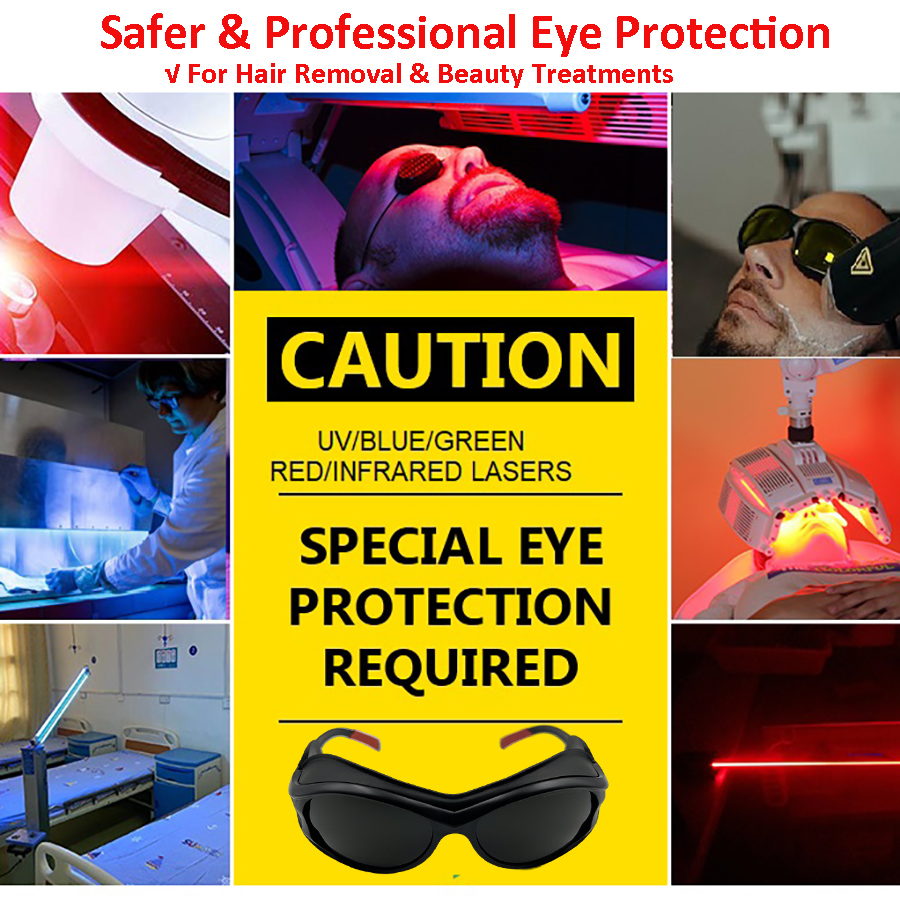 IPL Laser Hair Removal Glasses - огляд і ціна Light Therapy Glasses