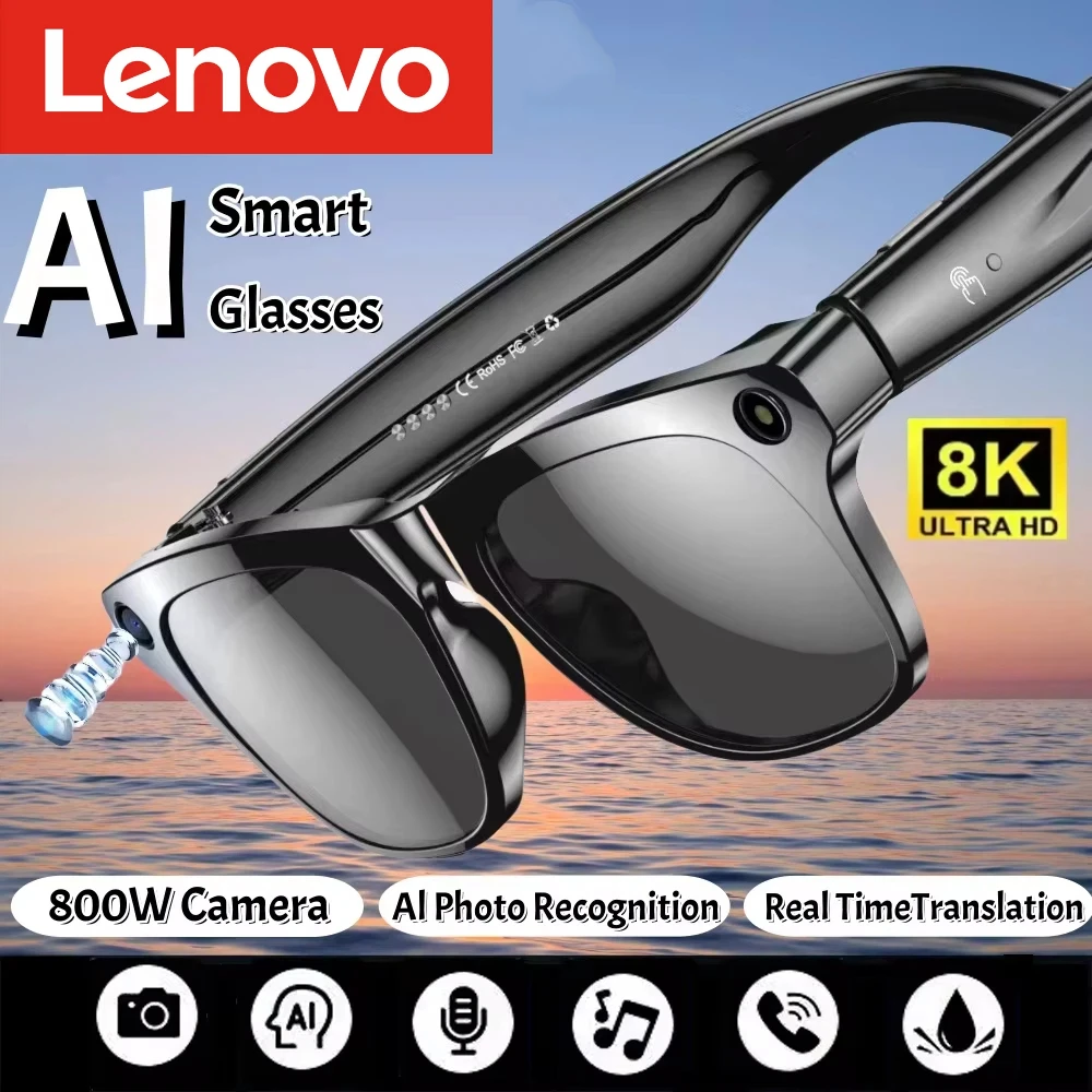 Lenovo AI Smart Glasses 8K HD  - огляд і ціна Smart Glasses Lens